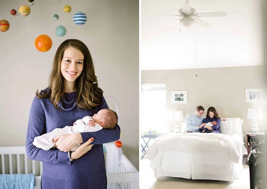 Lifestyle Northern Virginia Newborn Photographer