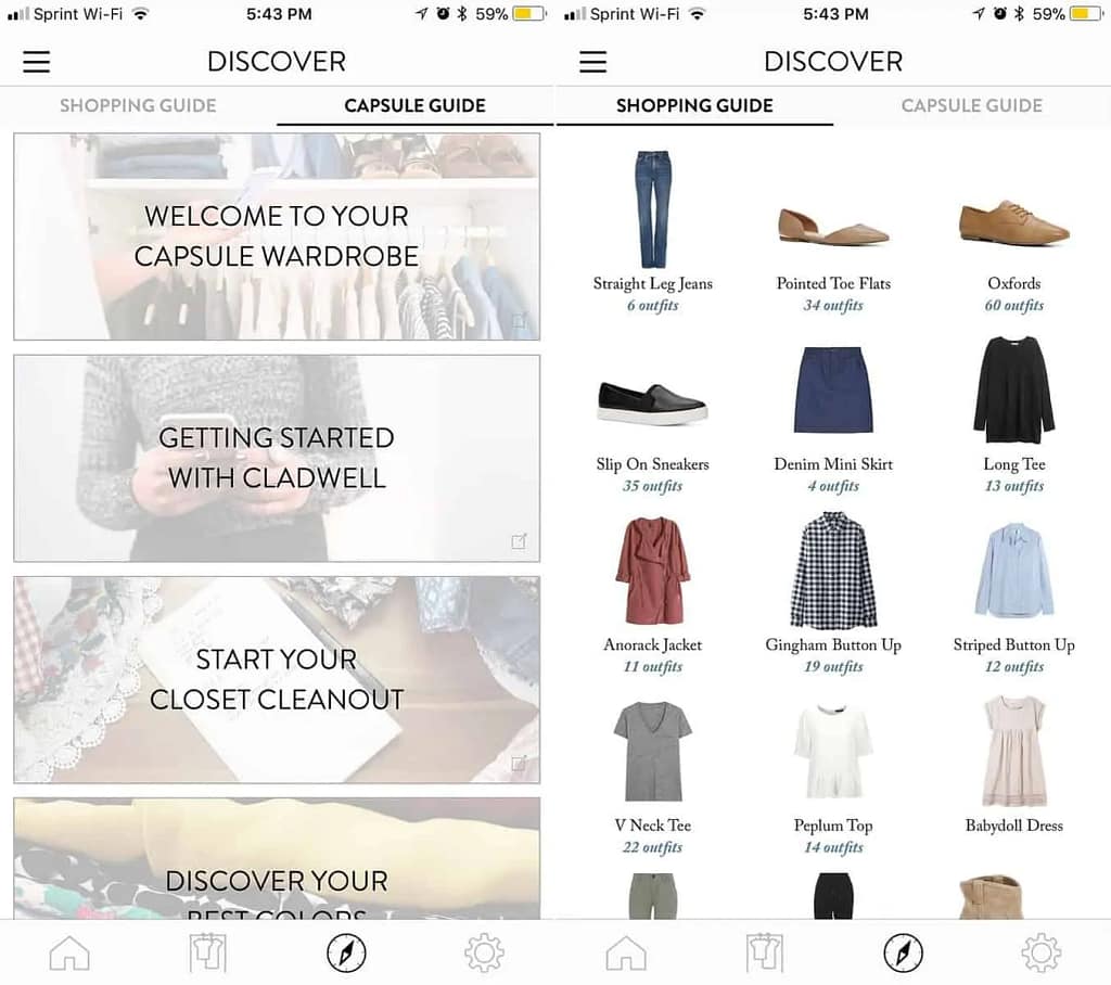 Cladwell Capsule Wardrobe App : Getting Dressed In The Morning Has ...