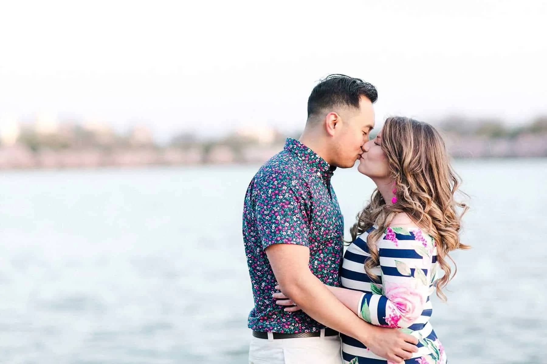 Cherry Blossom Engagement