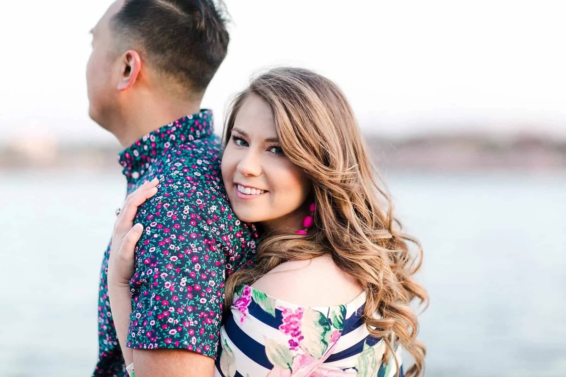 Cherry Blossom Engagement