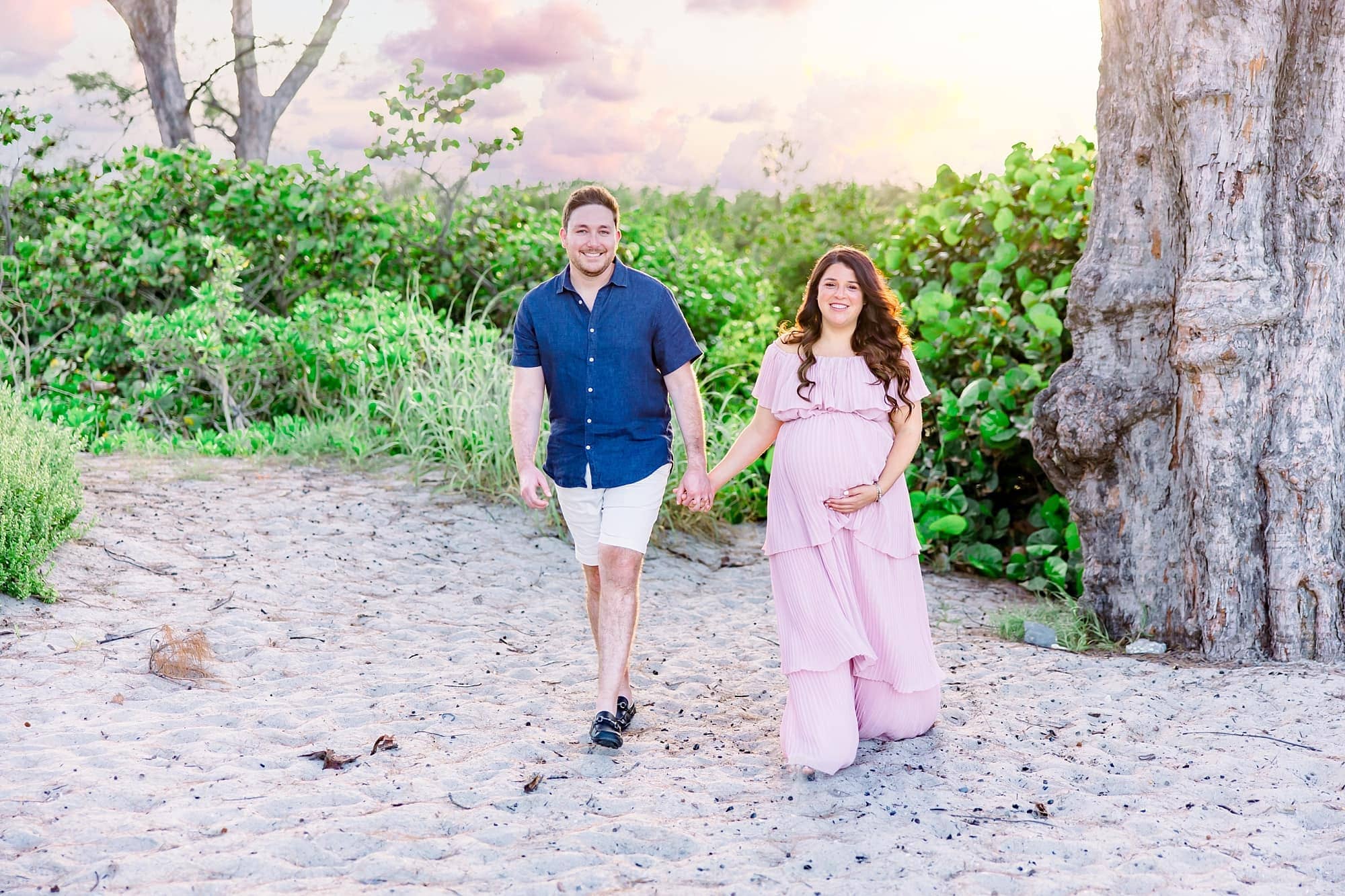 SoFlo beach maternity photographer