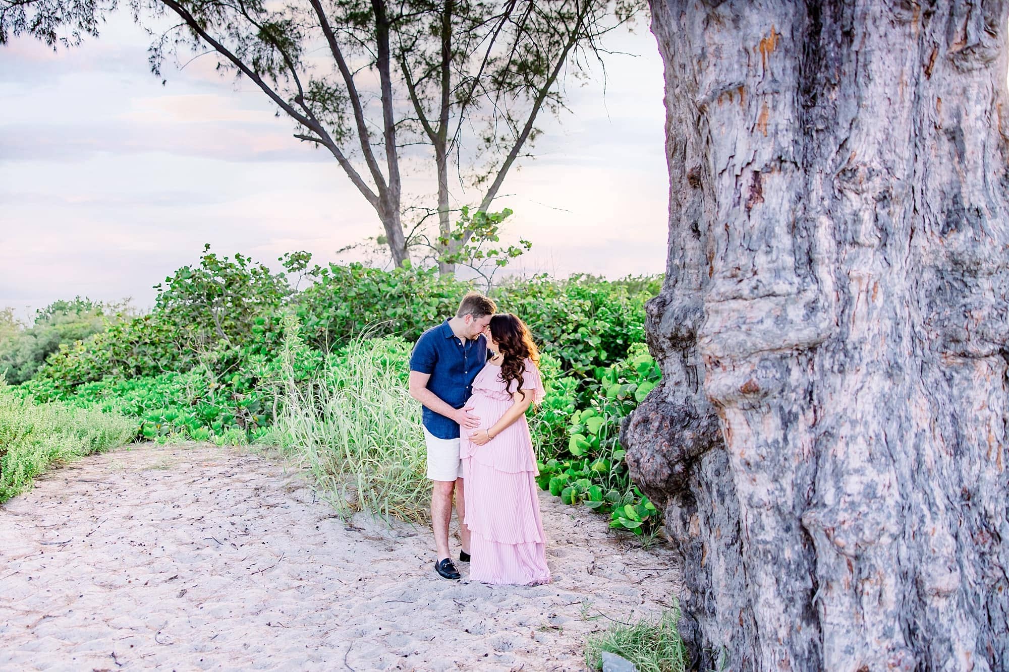 Miami beach maternity photo session